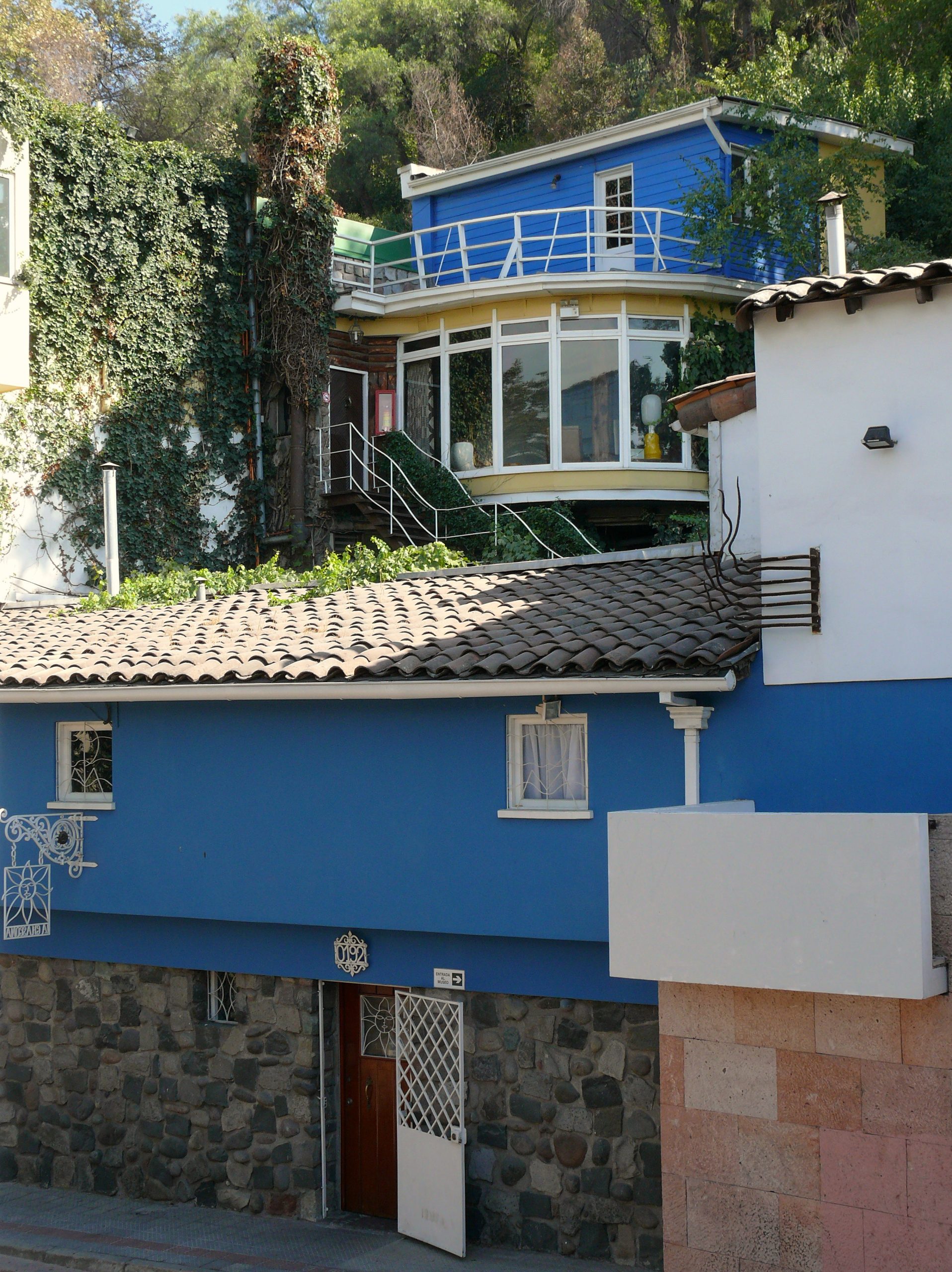 La Chascona, Wohnhaus von Pablo Neruda in Santiago de Chile